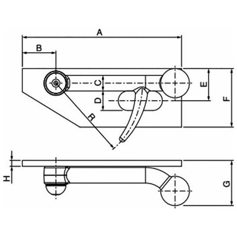 Chiusura A Palla Media Destra Con Piastra - Foto 2