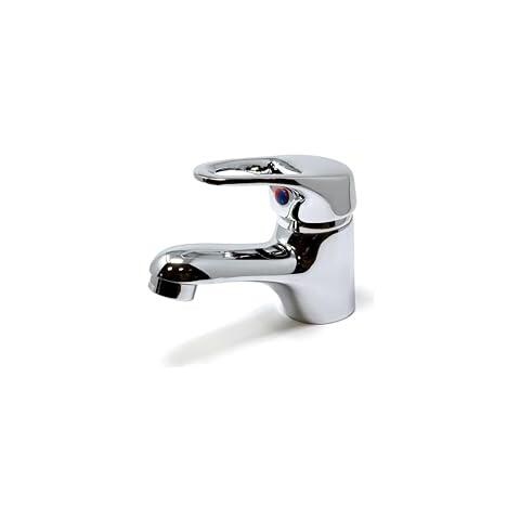 Miscelatore Monocomando Per Lavabo Cromato Con Scarico - Foto 1