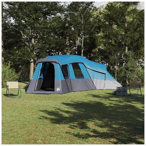 Tenda Familiare Blu 762 x 655 x 218 cm Poliestere - Foto 2