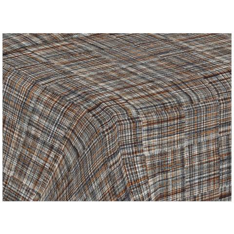 Trapunta Piumone Invernale Imbottita 300gr Microfibra Diadema Rigate 2 Piazze D12 Marrone - Foto 2