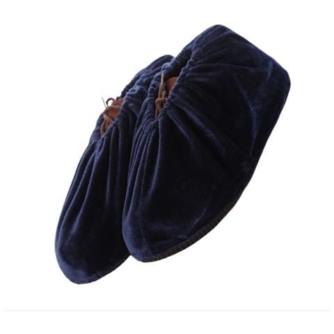 5 Paia Di Copriscarpe Lavabili Antiscivolo Per Interni (taglia 36-44) - Riutilizzabili E Protettivi Blue - Foto 1