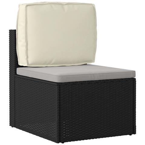 Cuscino per schienale pallet con cuscino Crema 50 x 40 x 12 cm - Foto 2