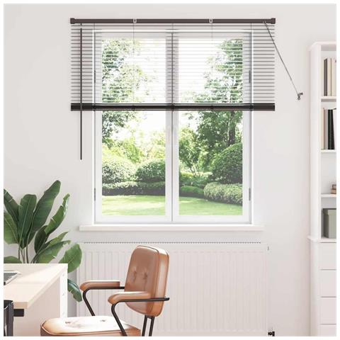 Tenda per Finestra con tende Nero Alluminio - Foto 2