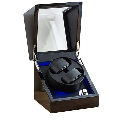 Carica Orologi Con Spina Eu: Silenzioso, Elegante In Pelle Pu E Abs Black - Foto 2