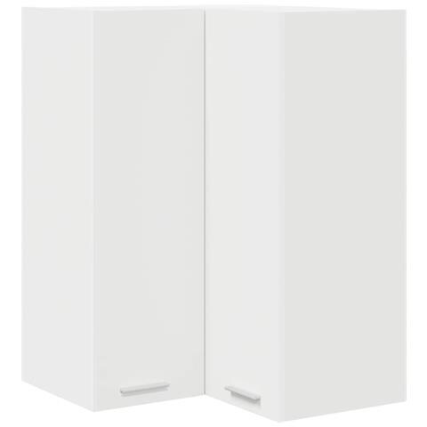 Armadio pensile Riga Bianco 57 x 57 x 80 cm Legno multistrato - Foto 1