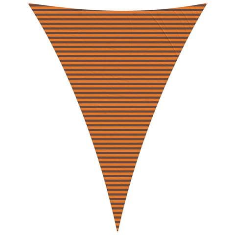 Vela da ombra solare Arancione e Marrone 5 x 7 x 7 m - Foto 1