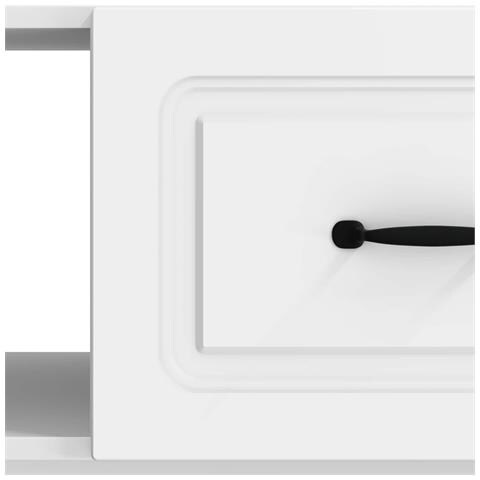 Tavolino da salotto Bianco 90 x 50 x 37 cm Legno ingegnerizzato - Foto 9