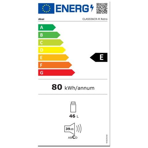 Frigorifero monoporta Classe E 46 LT colore Crema CLASS56CR-R - Foto 2