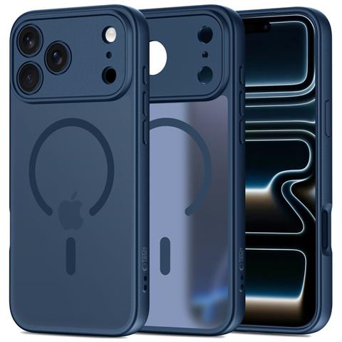 Custodia Per Iphone 17 Pro Con Funzione Magsafe Blu - Foto 1