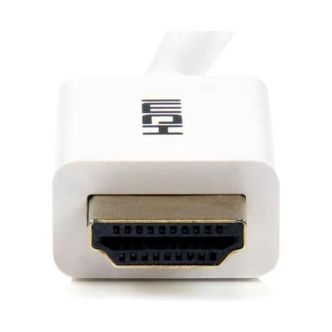 Cavo HDMI ad alta velocità da 3 m - Cavo Ultra HD 4k x 2k a parete CL3 bianco - HDMI a HDMI - M / M - Foto 3