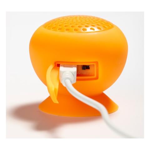 Altoparlante Portatile Bluetooth, 5W, w / Microfono, Mini USB (Ingresso Alimentazione) , IPX7, Arancione - Foto 2