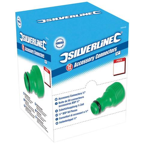 580449 Connettori Di Accessori Da 3/4'' 50 P. zi Maschio, 50 P. zi - Foto 1