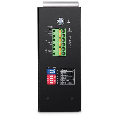 10-port Ind. Gb L2 Mgd Switch Din-rail - Foto 2