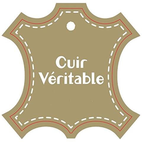 Elba 400064921 Astuccio Forma Rotondo In Pelle Diametro 22 X 6 Centimetri Grigio Topo - Foto 2