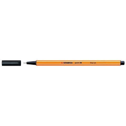 ilo Point 88 Penna Tecnica Nero 10 Pezzo[ i] (ilo Point 88 Pen Fineliner 0.4mm Black Pk10)  - Foto 1