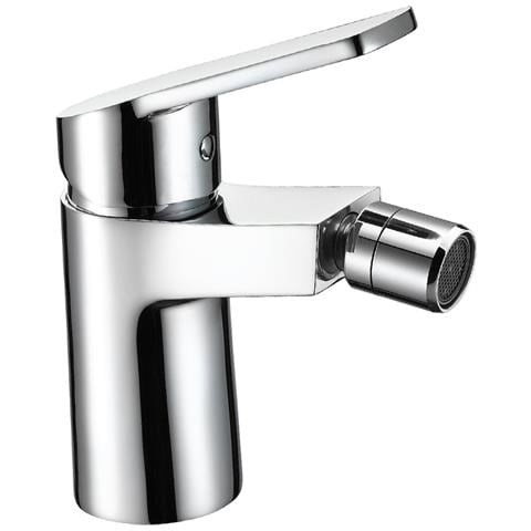 Miscelatore Bidet Cromato Con Leva In Metallo - Serie Fluid - Foto 3