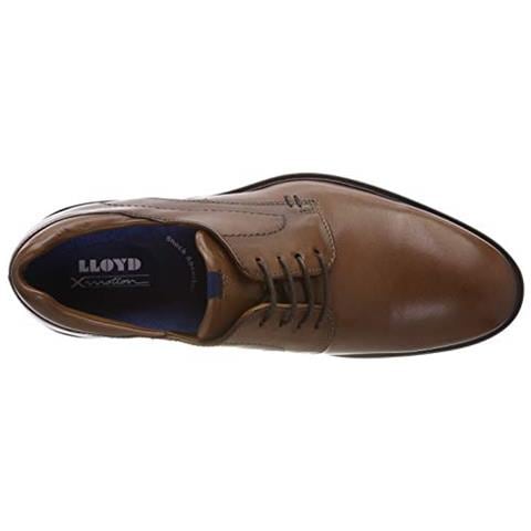 Milano, Scarpe Stringate Derby Uomo, Marrone Cognac 3, 42.5 Ue - Foto 2
