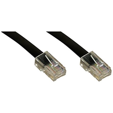 CAVO TELEFONICO 4/4 NERO MATASSA DA 25 m CAVO TELEFONICO 4/4 NERO MATASSA DA 25 m