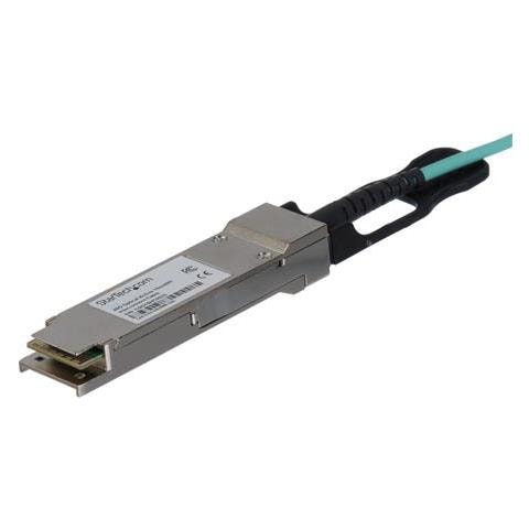 Cavo QSFP+ ottico attivo - Conforme MSA - Cavo AOC 40G da 10m - Foto 1