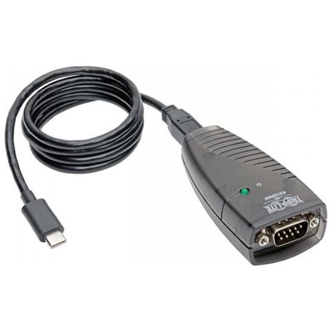 Tripp Lite USA-19HS-C USB-C DB9 Nero cavo di interfaccia e adattatore - Foto 1