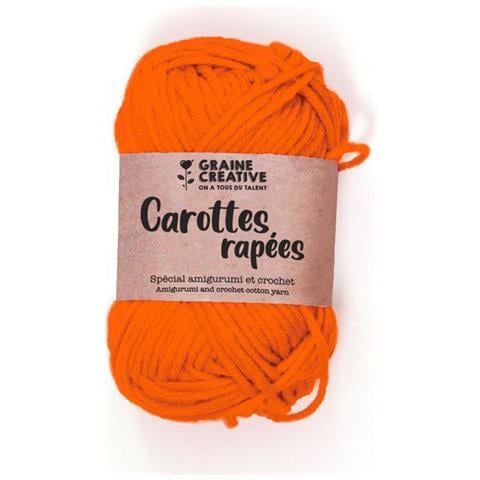 Filato Di Cotone Speciale Per Uncinetto E Amigurumi 55 M - Arancione - Foto 1