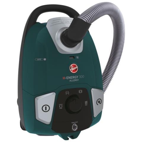 Aspirapolvere H-ENERGY 300 HE330ALG 011 3,5 L 850 W Sacchetto Colore Verde / Grigio - Foto 1