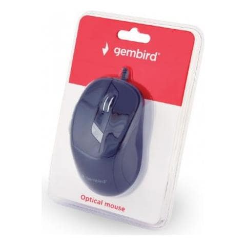 Mouse Mus-6b-01 (ottico; 1600 Dpi; Nero) - Foto 2