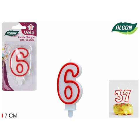 Set Di Candele Algon Rosso (36 Unità) - Foto 4