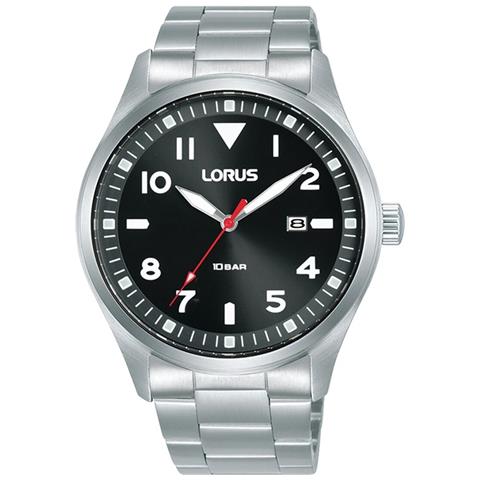 Orologio Uomo Lorus Rh923qx9 Nero Argentato - Foto 1