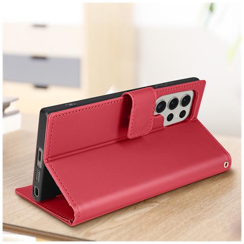 Custodia Gatto Per Samsung S23 Ultra Portafoglio Supporto Video - Foto 2