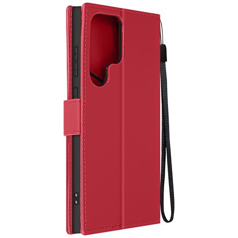 Custodia Gatto Per Samsung S23 Ultra Portafoglio Supporto Video - Foto 1