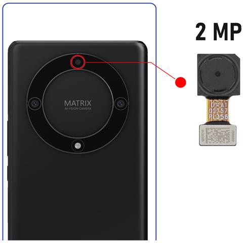 Fotocamera Posteriore Obiettivo Macro 2mp Per Honor Magic 5 Lite - Foto 4