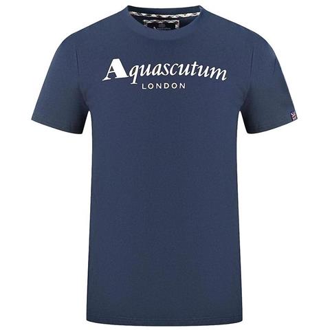 Maglietta In Cotone Blu - L - Foto 1