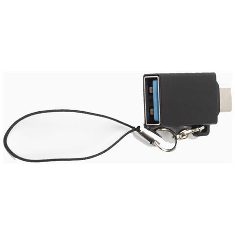 USB3.1CAAF-LOOP adattatore per inversione del genere dei cavi USB C USB A Nero - Foto 1