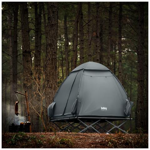Tenda Pieghevole 193x145x188cm Ogs32-l-hg - Foto 7