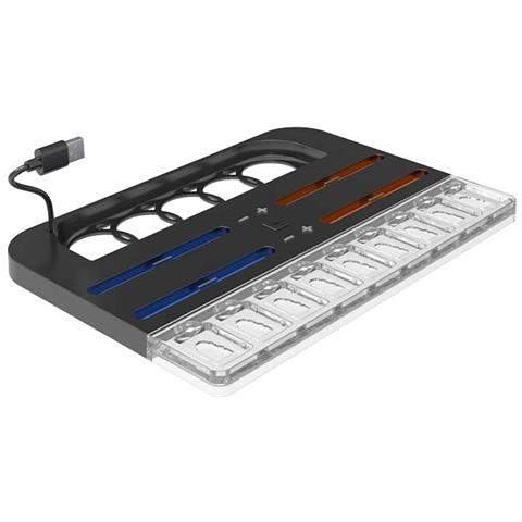 Dock Di Ricarica Switch2 Hbs-2804 Con Illuminazione Ambientale Rgb - Foto 2