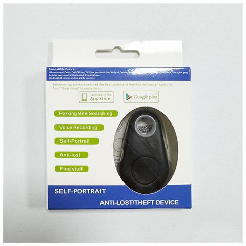 Dispositivo Anti-smarrimento A Goccia D'acqua - Localizzatore Black - Foto 2