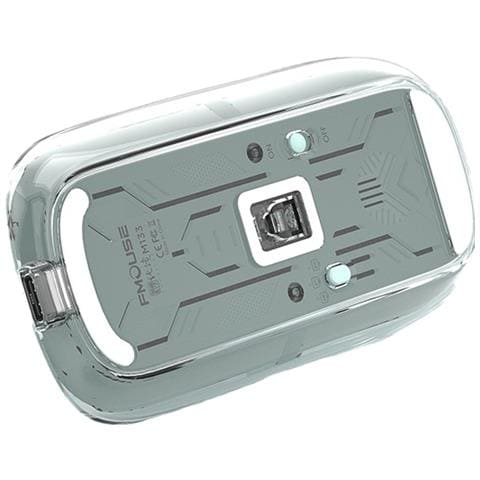 Mouse Wireless Trimodale - Blu Trasparente - Foto 2
