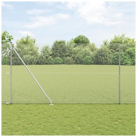 Recinzione Esagonale 1.6x10 m Acciaio Zincato - Foto 2