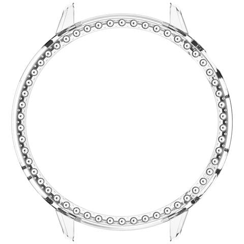 Custodia Protettiva Trasparente Con Strass Per Oneplus Watch 3 43mm - Foto 1