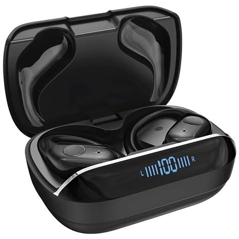 Auricolari Wireless Sportivi Con Cancellazione Del Rumore E Gancio - 45 Ore Di Riproduzione, Bluetooth 5.4 - Foto 1