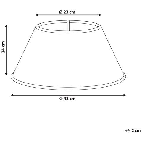 Copri Base Per Albero Di Natale Hiver Alghe Marine Rosso 43 Cm - Foto 8
