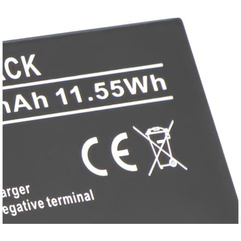 Batteria Li-ion 3.85v Per Compatibile Tcl 501 11,55wh 3000mah - Foto 4