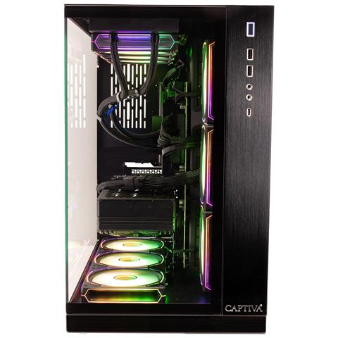 PC Highend Gaming I89-043 (Ultra 9 285KF /RTX5080 16GB GDDR7/SSD 2TB+2TB / 128GB /WLAN /Windows 11 Home 64-bit) Intel Core Ultra 9 285K DDR5-SDRAM 4 TB NVIDIA GeForce RTX 5080 Nero - Foto 1
