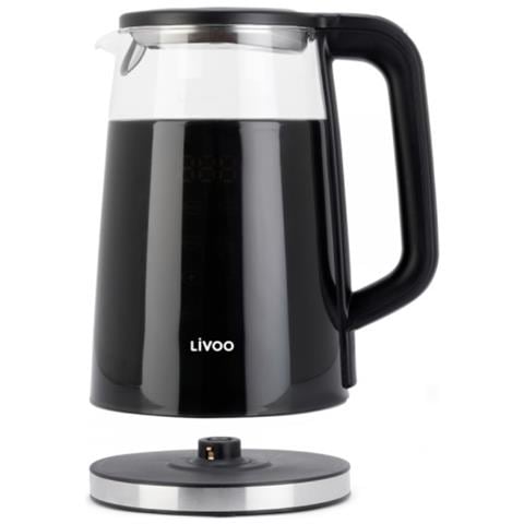 Bollitore Elettrico Senza Fili Nero Da 1,7 L E 2200 W - Dod198 - Foto 4