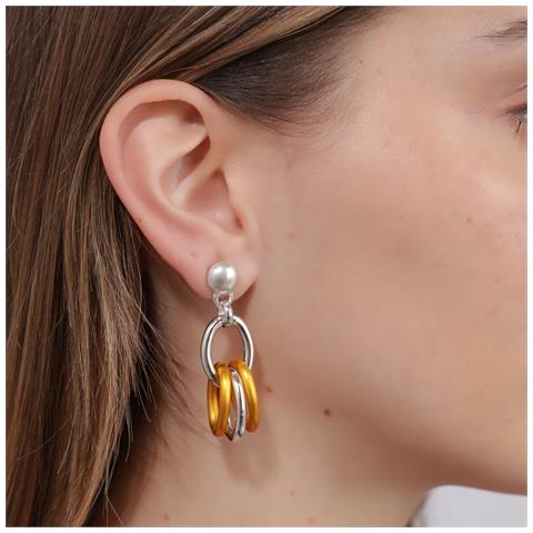 Ciondolo ""link"" Placcato Oro - Foto 2