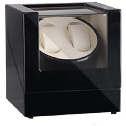 Carica Orologi Automatico Con Motore Silenzioso E Esterno In Pelle Pu White - Foto 5