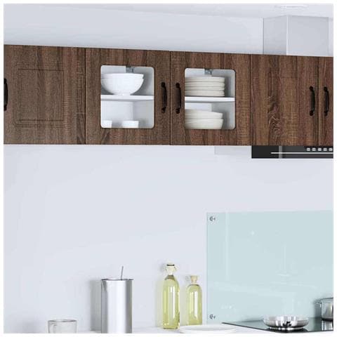 Pensile cucina Rovere Marrone 40 x 31 x 40 cm Legno multistrato - Foto 2