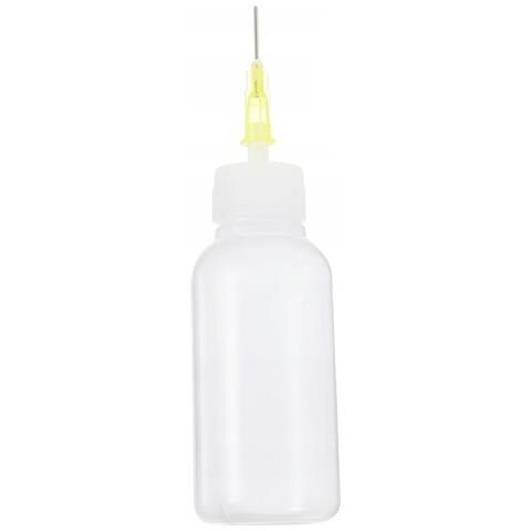 Bottiglia Dosatrice Con Ago 60ml - Conservazione Sicura E Dosaggio Preciso | Capacità 60ml, Ago 20g, Lunghezza 15mm | Per Solventi E Alcool - Foto 1