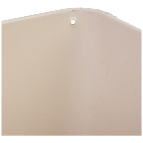 Cestino In Metallo Bianco 14,5x13x10,5 - Foto 6